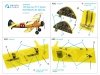 Quinta Studio QD48360 Stearman Pt-17 Kaydet 3D-Printed & coloured Interior on decal paper (Revell) 1/48